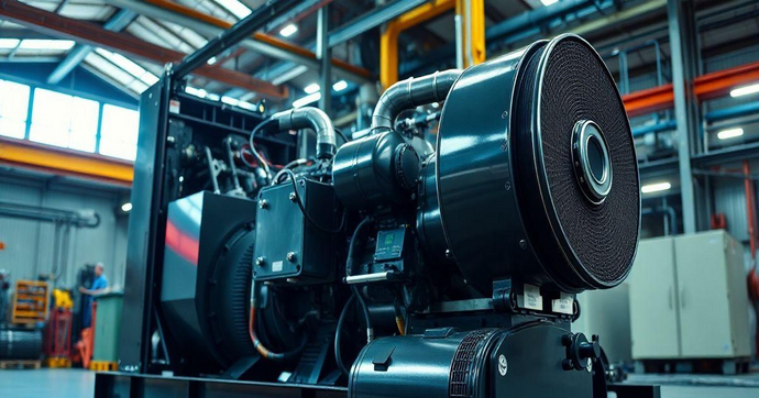 Gerador de Energia Industrial: Potência e Eficiência
