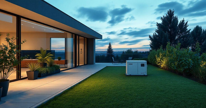 Gerador de Energia Residencial Silencioso