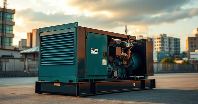 Gerador 75 kVA: Potência e Eficiência