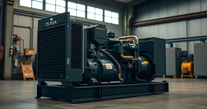 Saiba como escolher o gerador 75 KVA ideal para suas necessidades
