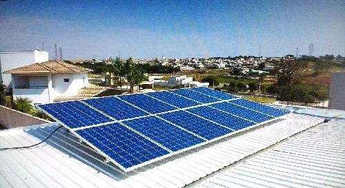 Sistema de geração de energia solar