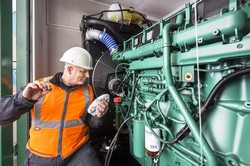 Instalação de geradores a diesel Instalação de geradores a diesel